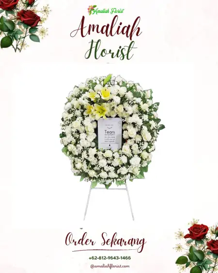 Krans Bunga Duka Podosari